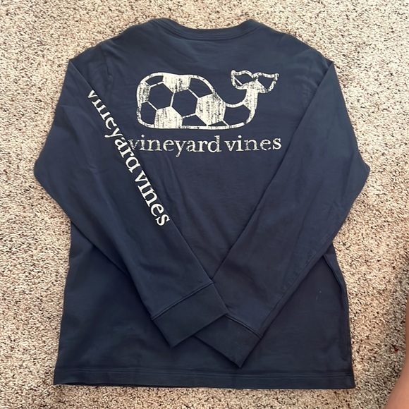 Boys Long Sleeve Vinyard Vines T-Shirt - Picture 2 of 2